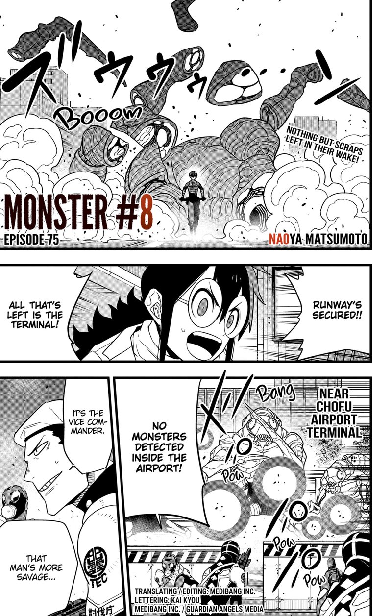 Kaiju No. 8 Chapter 75 - Page 1