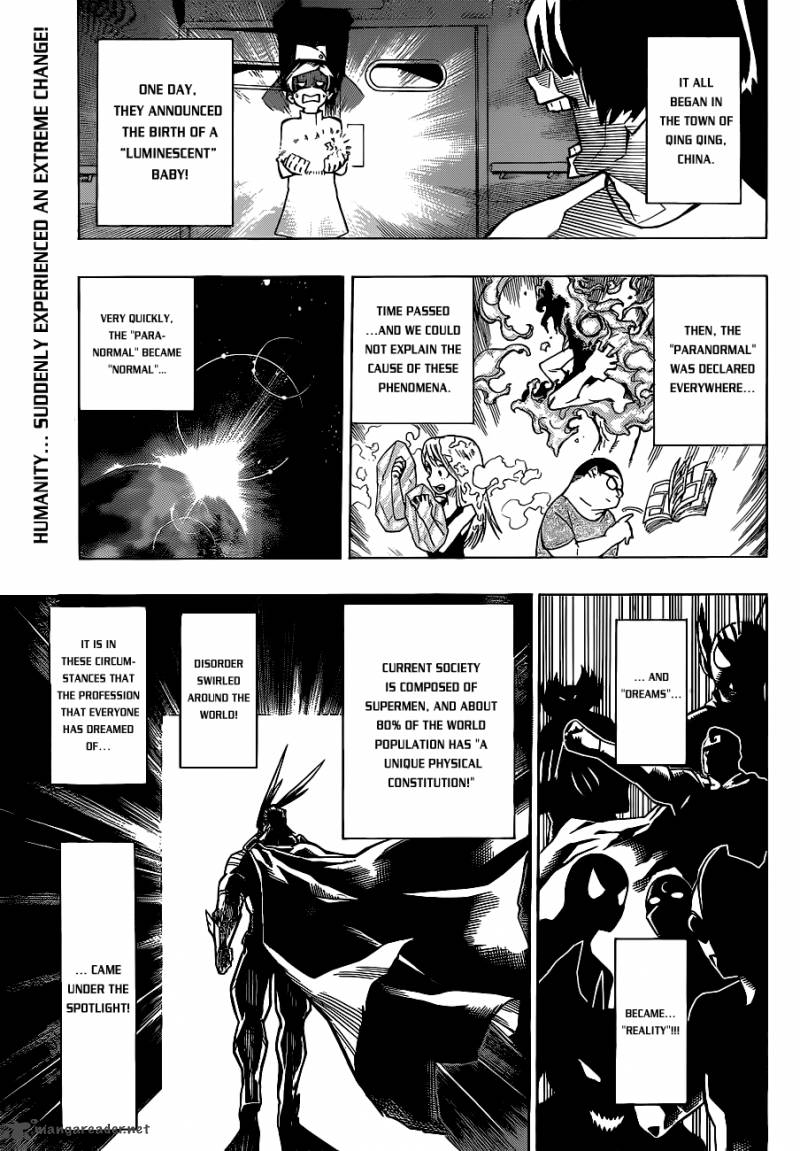 My Hero Academia Chapter 1 - Page 5