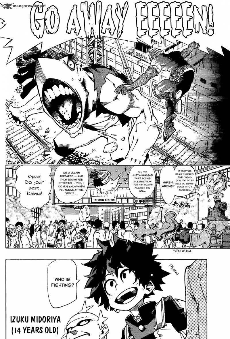 My Hero Academia Chapter 1 - Page 6