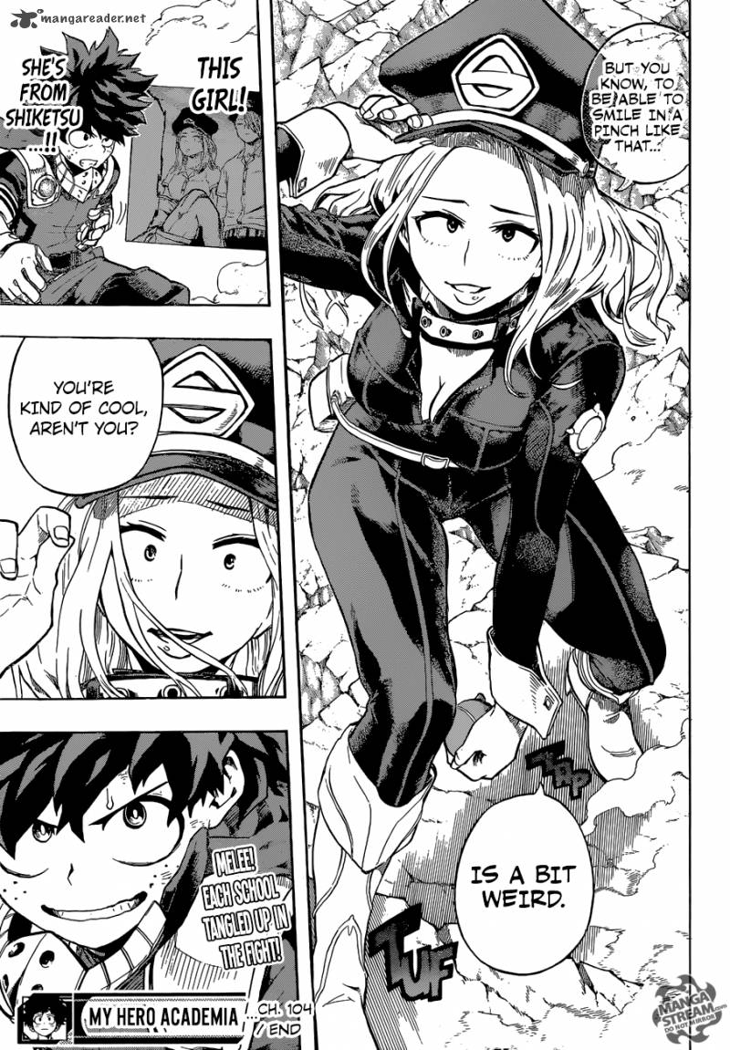 My Hero Academia Chapter 104 - Page 19