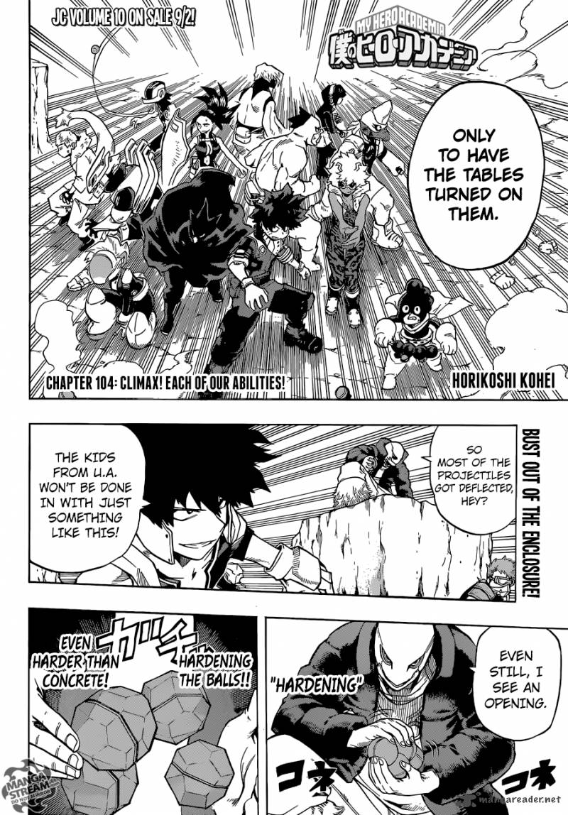 My Hero Academia Chapter 104 - Page 3