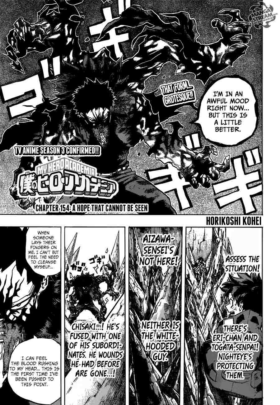 My Hero Academia Chapter 154 - Page 1