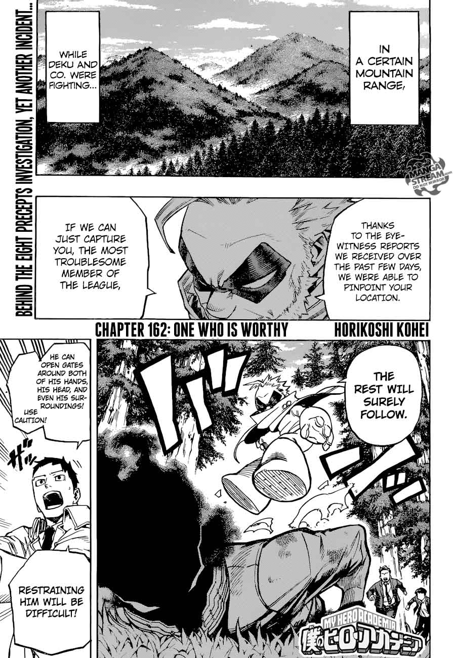 My Hero Academia Chapter 162 - Page 1