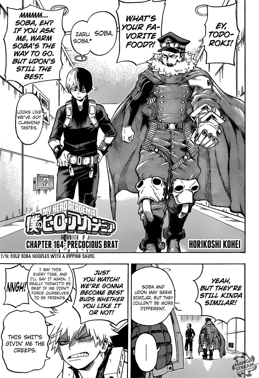 My Hero Academia Chapter 164 - Page 1