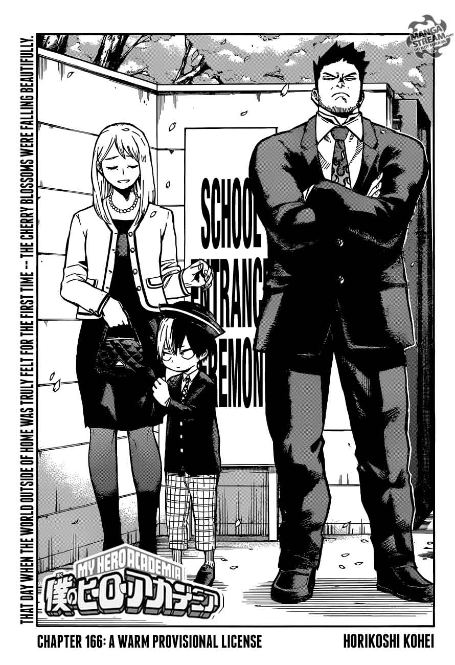 My Hero Academia Chapter 166 - Page 1