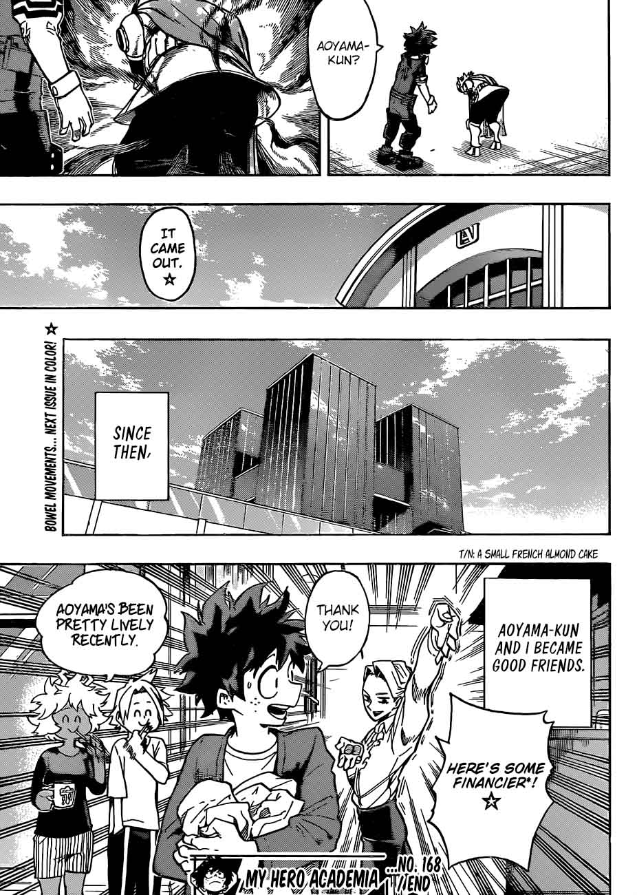 My Hero Academia Chapter 168 - Page 17