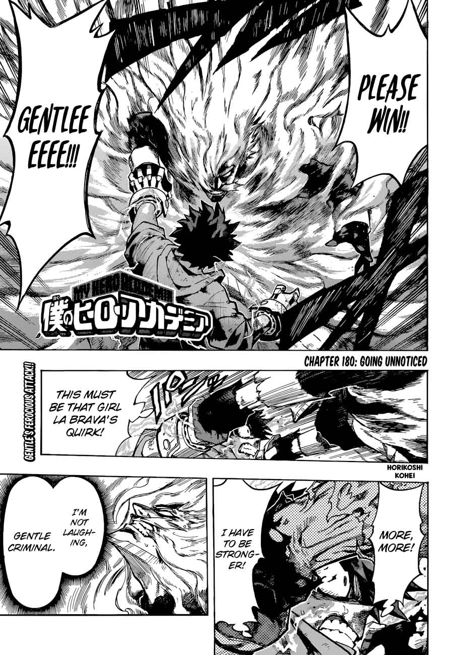 My Hero Academia Chapter 180 - Page 1