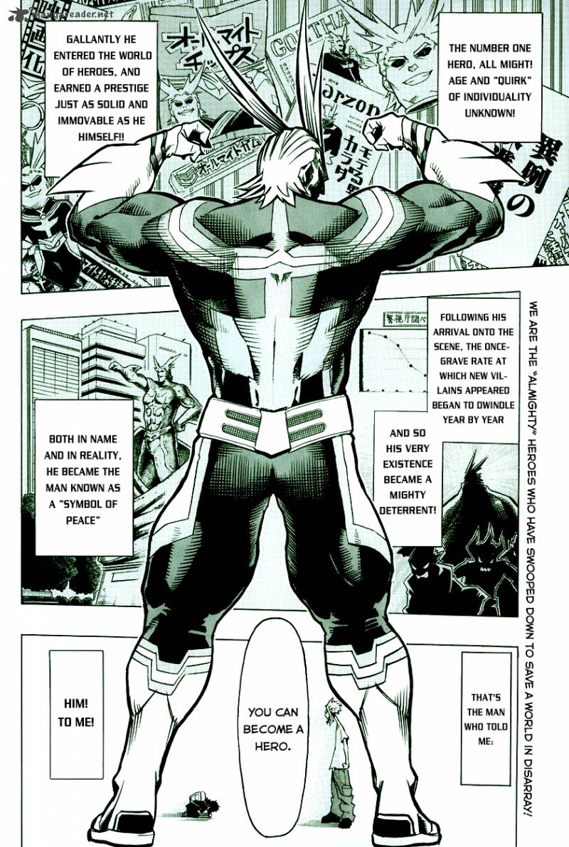 My Hero Academia Chapter 2 - Page 4