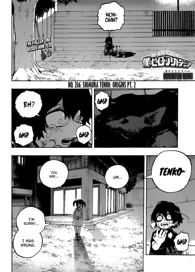 My Hero Academia Chapter 236 - Page 2