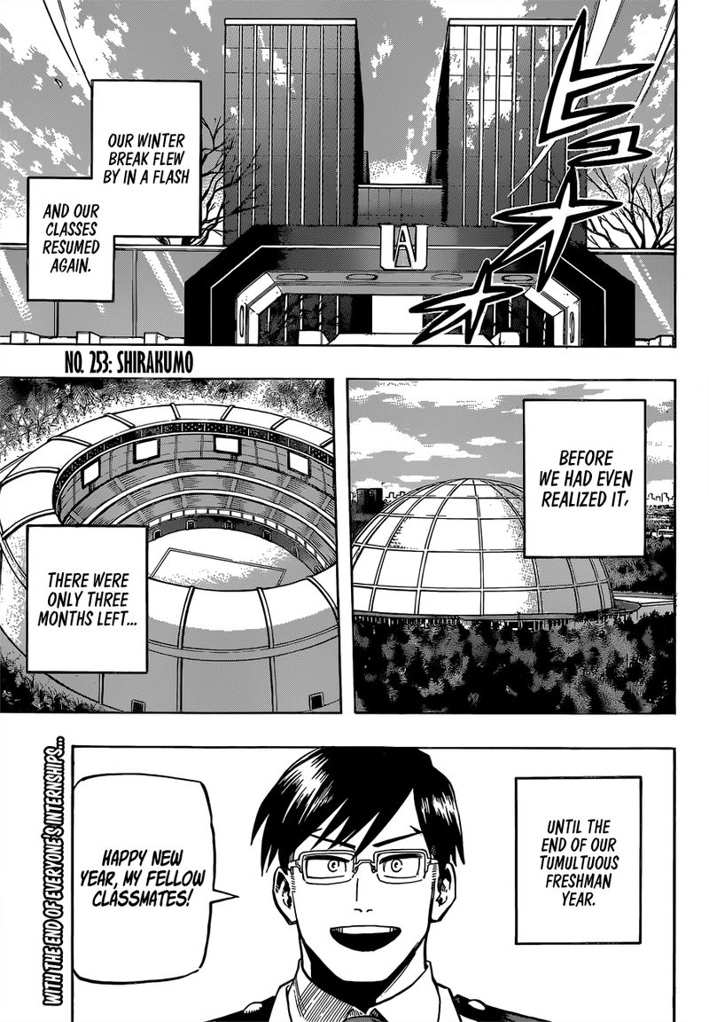 My Hero Academia Chapter 253 - Page 2