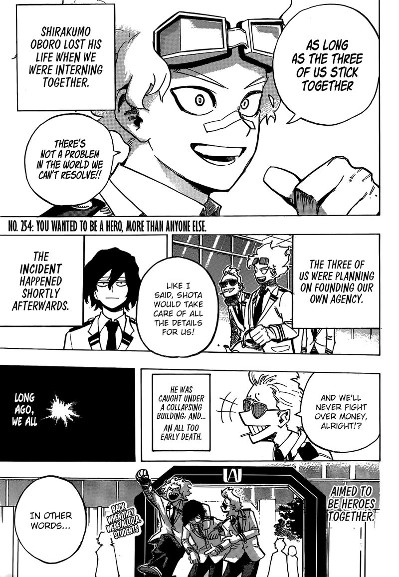 My Hero Academia Chapter 254 - Page 3