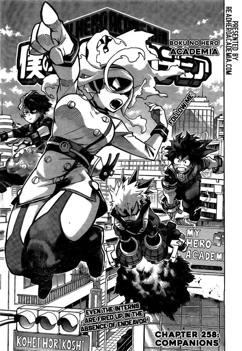 My Hero Academia Chapter 258 - Page 1