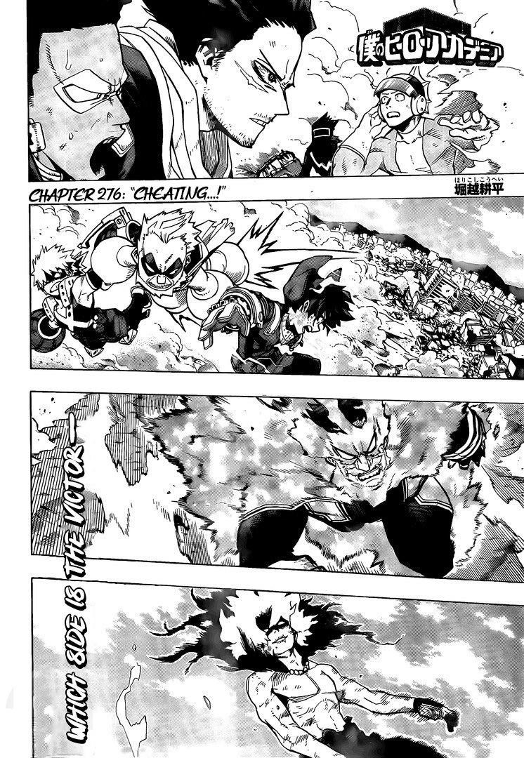 My Hero Academia Chapter 276 - Page 4