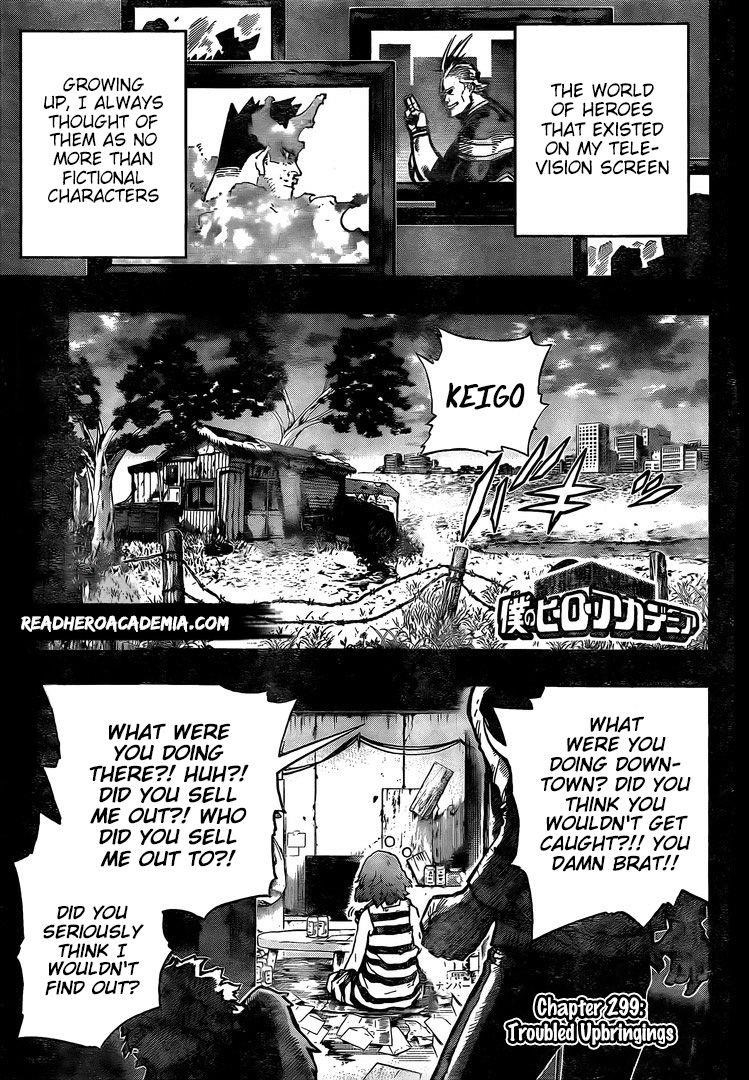 My Hero Academia Chapter 299 - Page 1