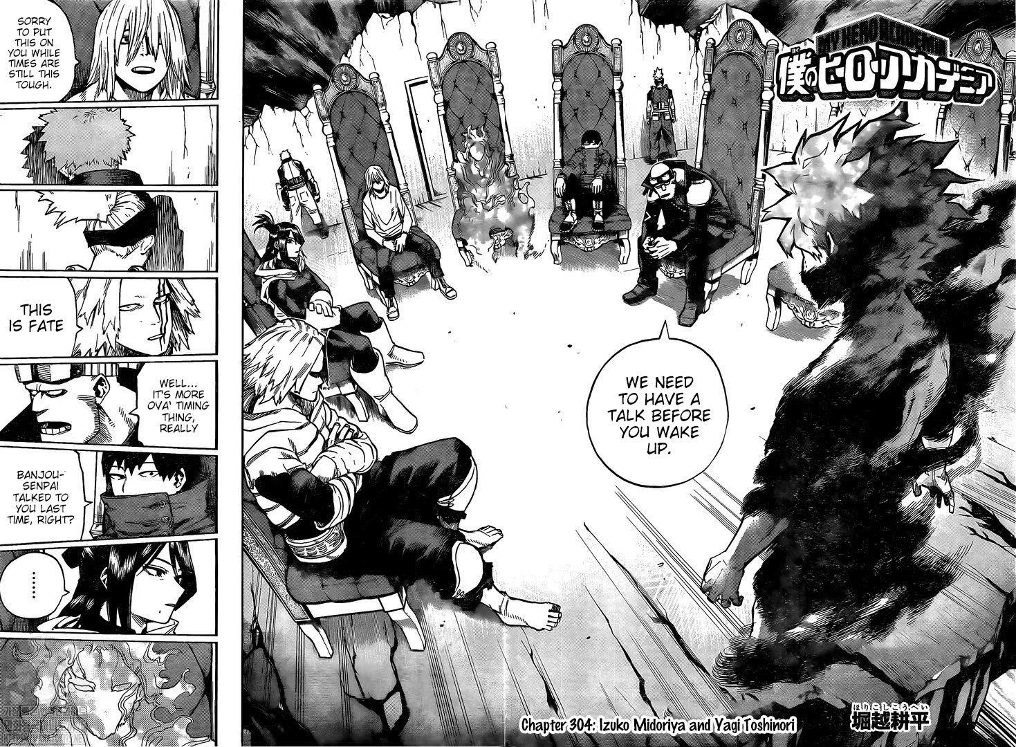 My Hero Academia Chapter 304 - Page 2