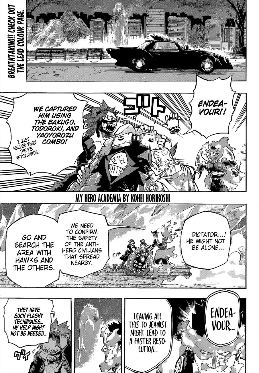 My Hero Academia Chapter 321 - Page 3