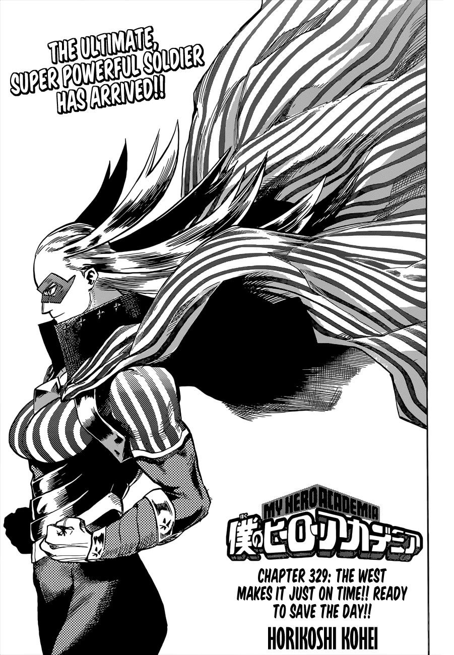 My Hero Academia Chapter 329 - Page 1