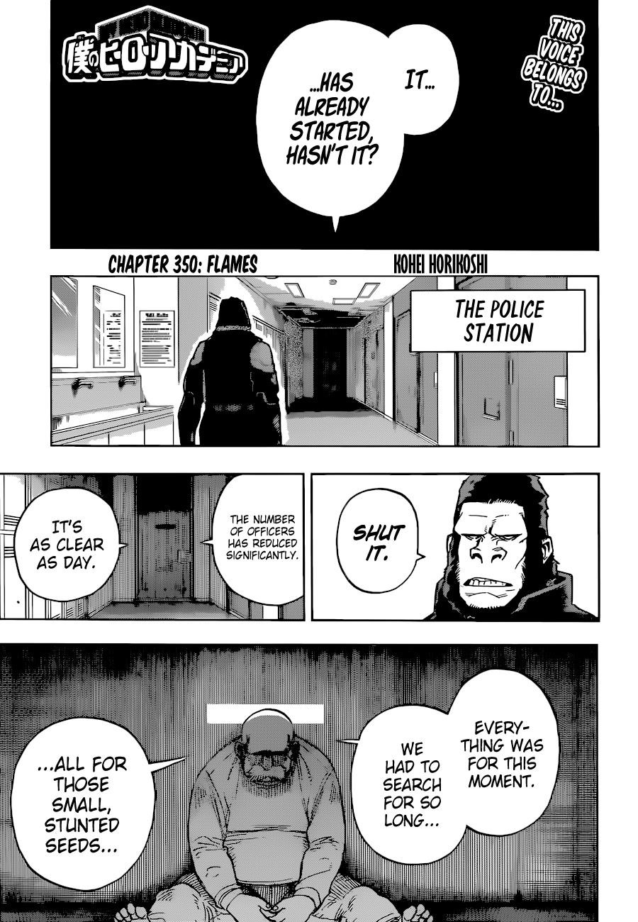 My Hero Academia Chapter 350 - Page 1