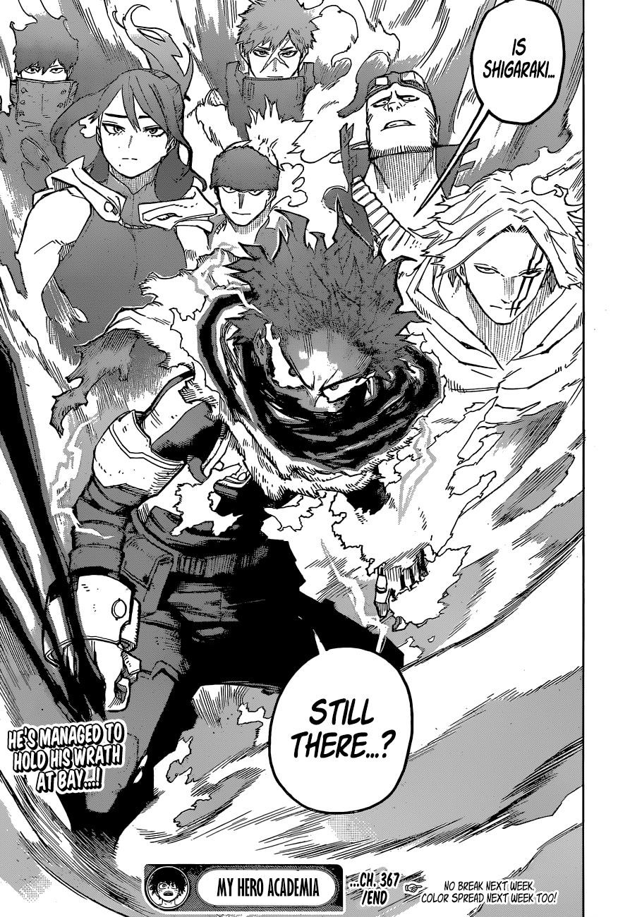 My Hero Academia Chapter 367 - Page 17