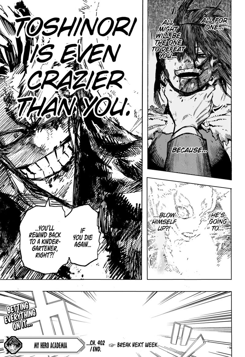 My Hero Academia Chapter 402 - Page 15