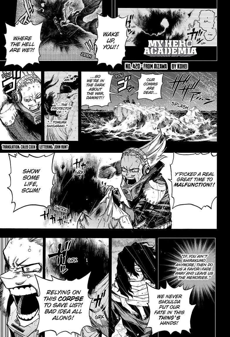 My Hero Academia Chapter 420 - Page 1