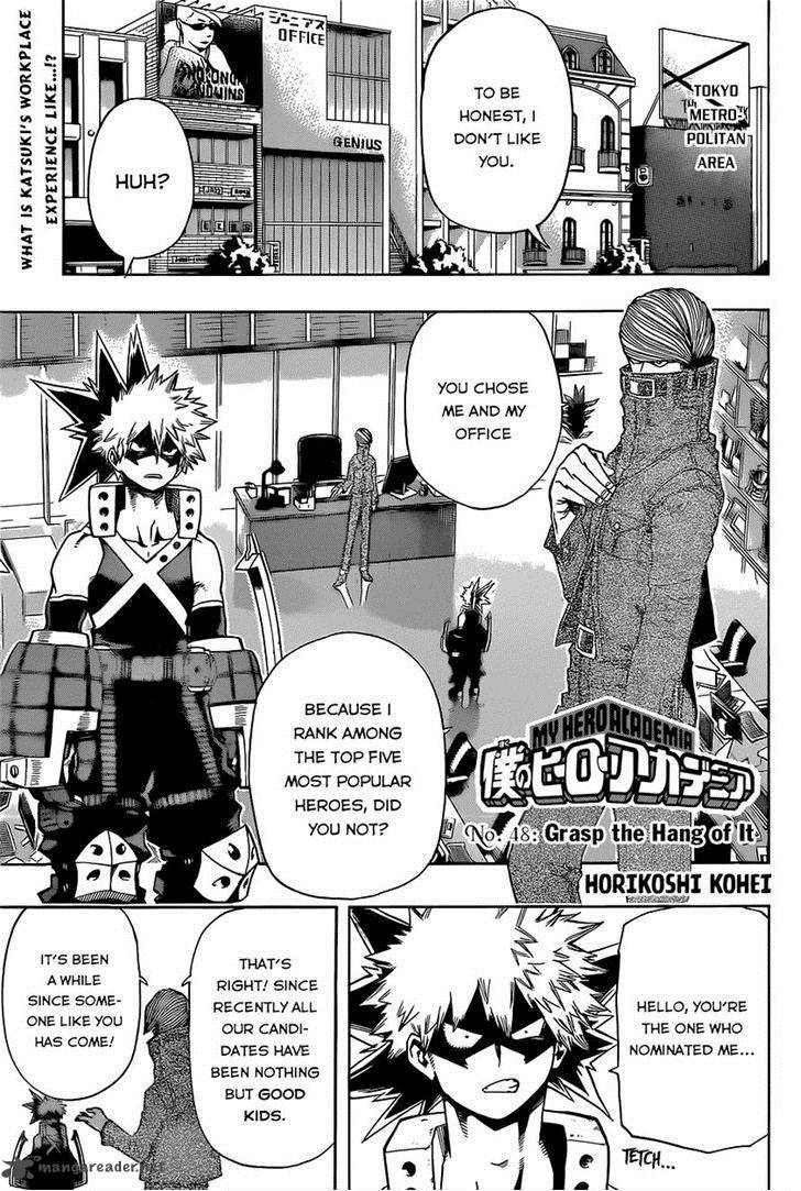 My Hero Academia Chapter 48 - Page 1