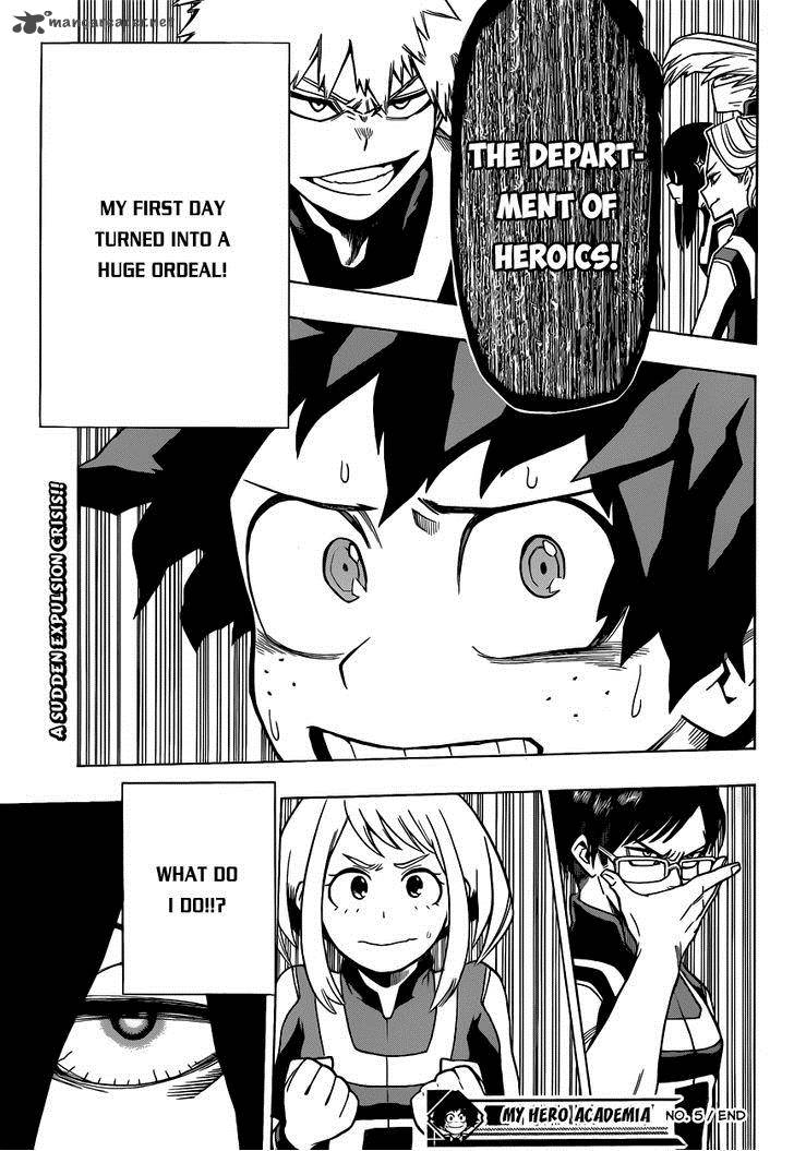 My Hero Academia Chapter 5 - Page 21