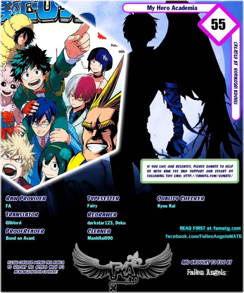 My Hero Academia Chapter 55 - Page 1