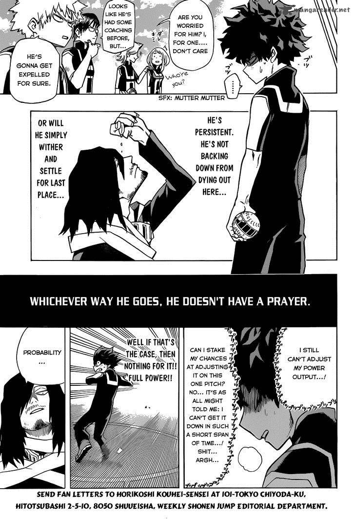 My Hero Academia Chapter 6 - Page 17