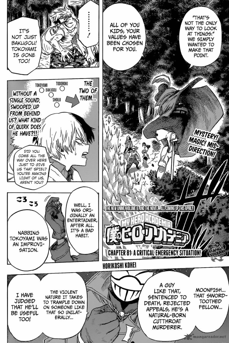 My Hero Academia Chapter 81 - Page 2