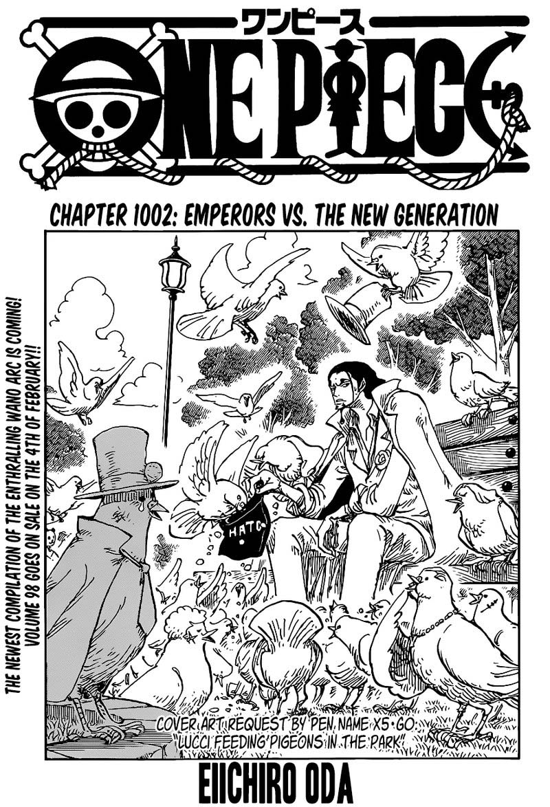 One Piece Chapter 1002 - Page 1