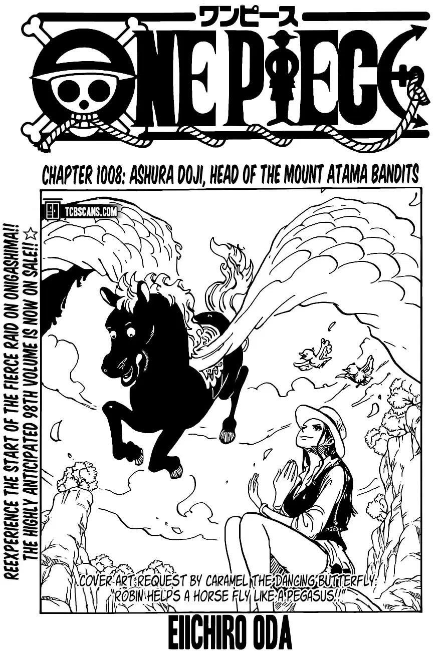 One Piece Chapter 1008 - Page 1