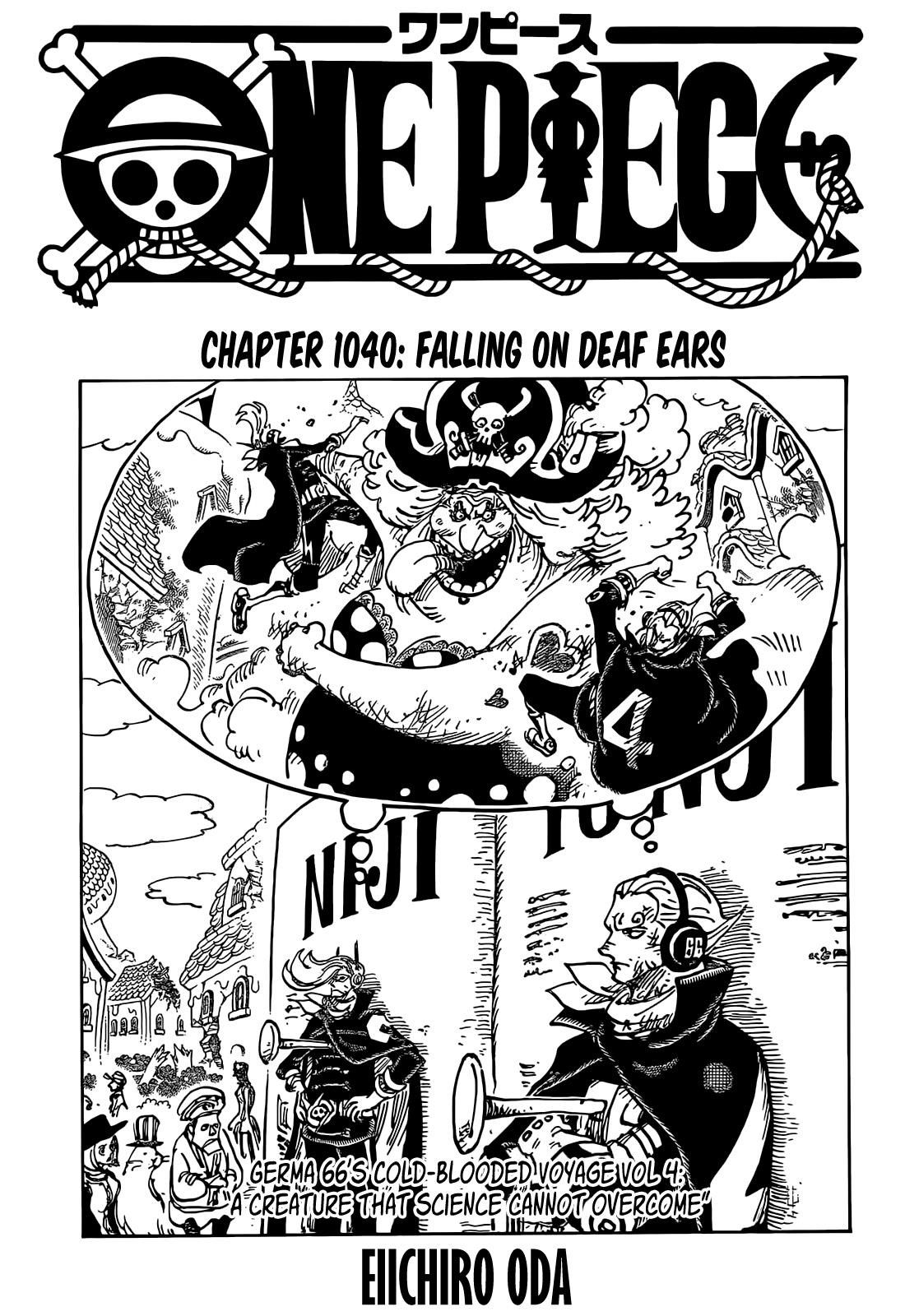 One Piece Chapter 1040 - Page 1