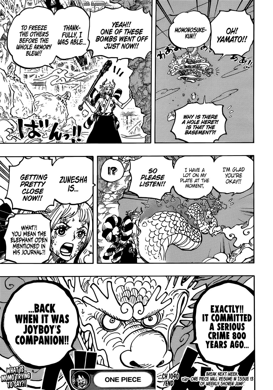 One Piece Chapter 1040 - Page 12