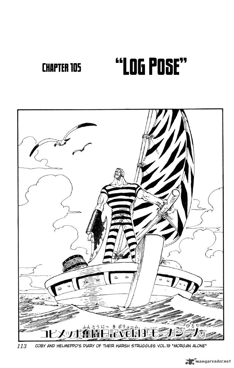 One Piece Chapter 105 - Page 1