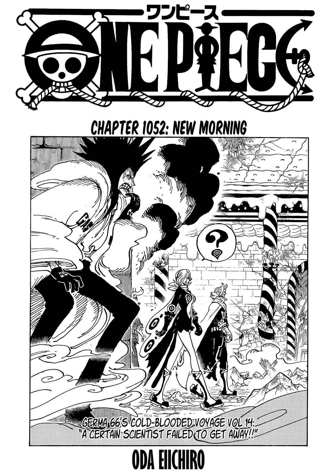 One Piece Chapter 1052 - Page 1