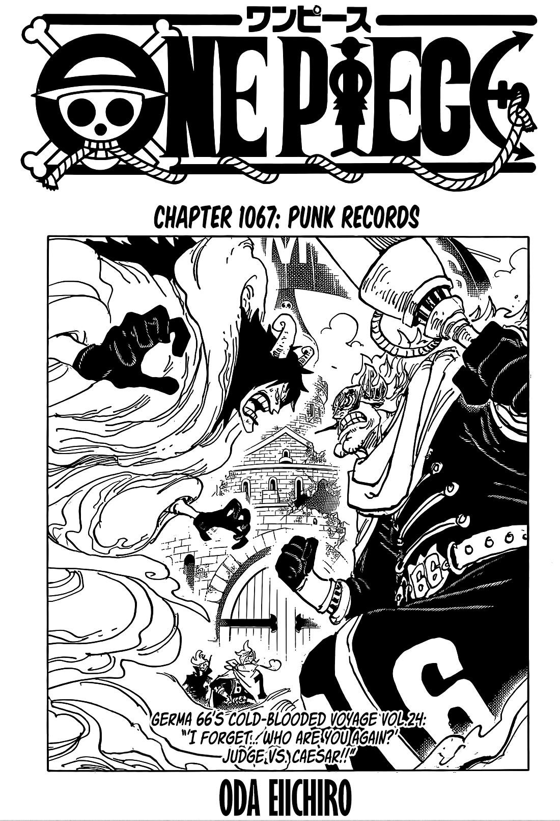 One Piece Chapter 1067 - Page 1