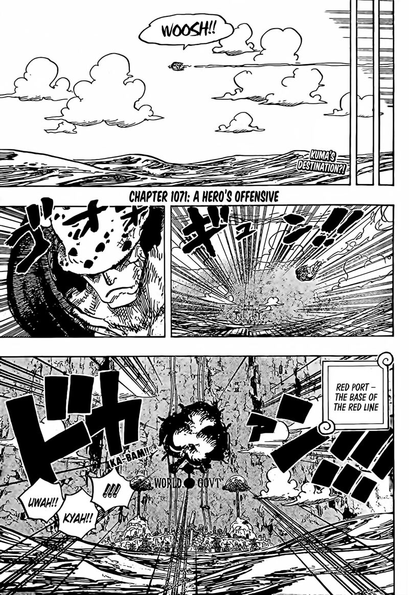 One Piece Chapter 1071 - Page 1