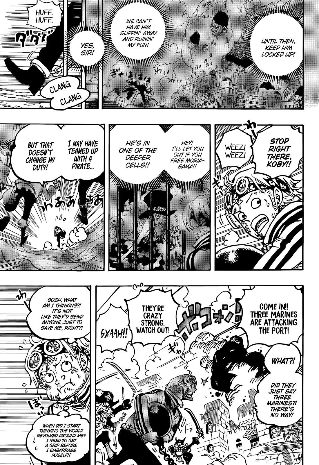 One Piece Chapter 1080 - Page 9