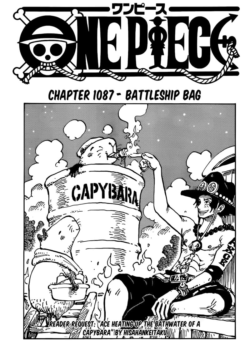 One Piece Chapter 1087 - Page 1