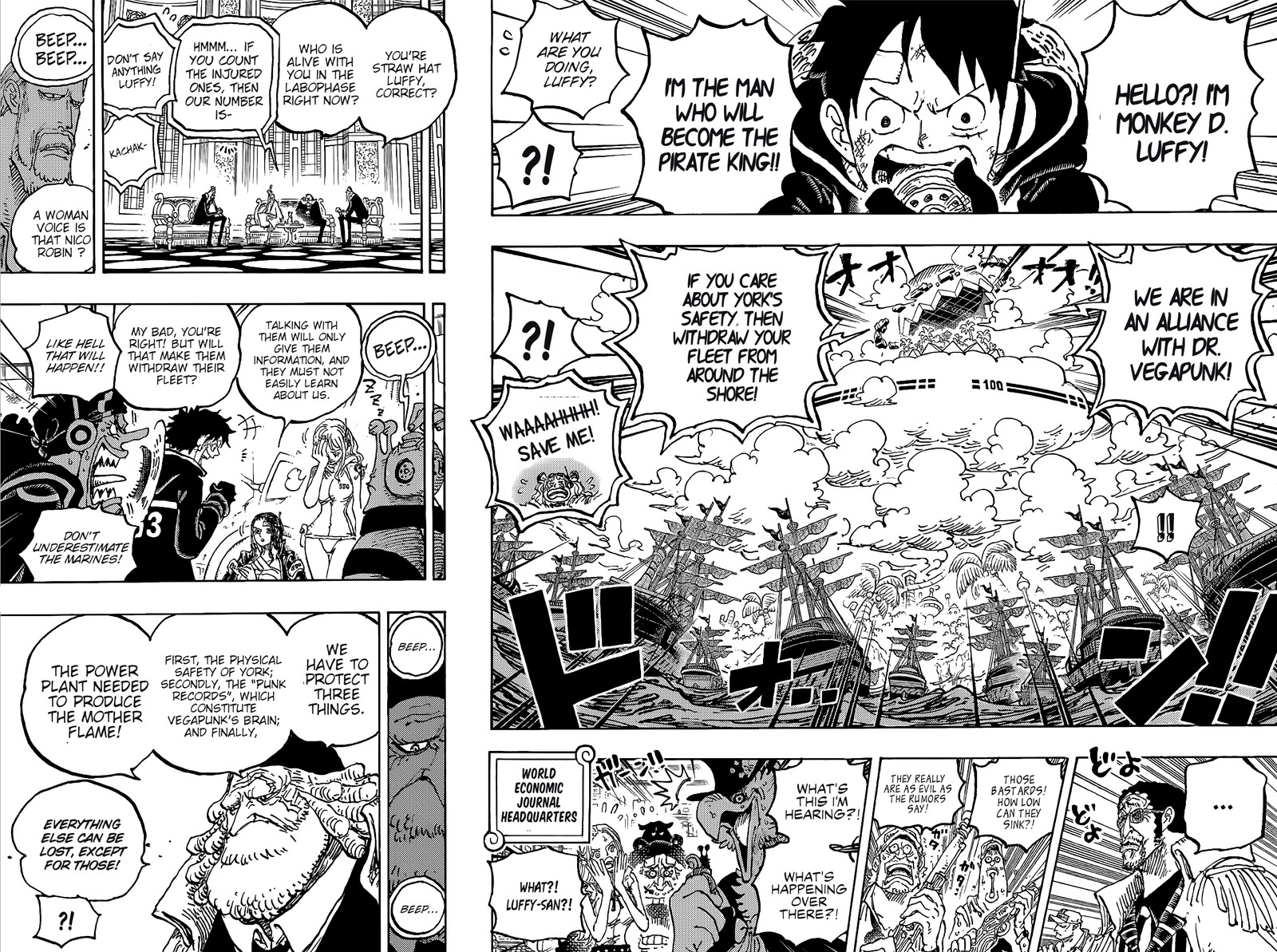 One Piece Chapter 1090 - Page 2