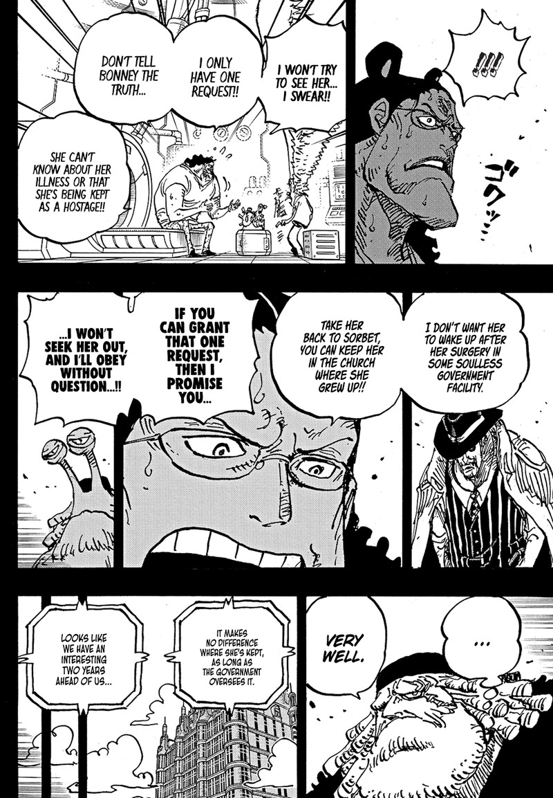 One Piece Chapter 1100 - Page 8