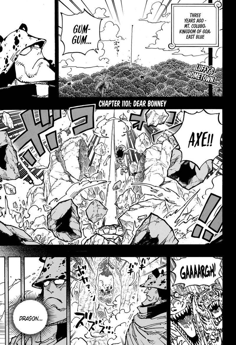 One Piece Chapter 1101 - Page 3