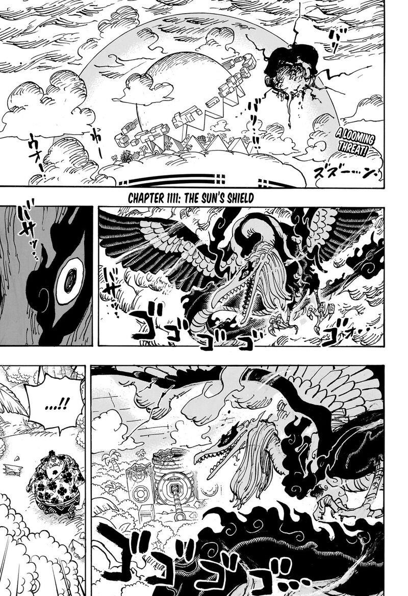 One Piece Chapter 1111 - Page 3