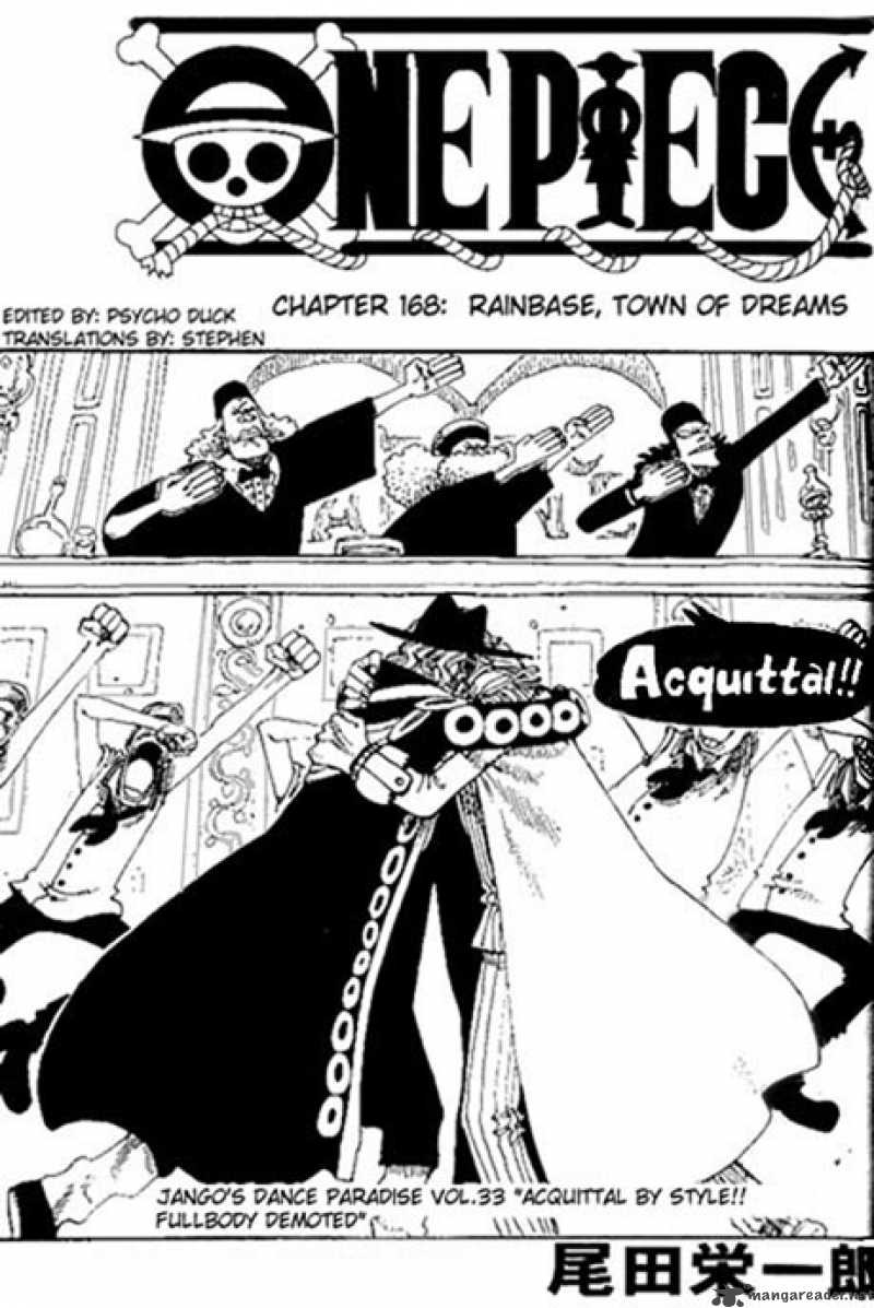 One Piece Chapter 168 - Page 1