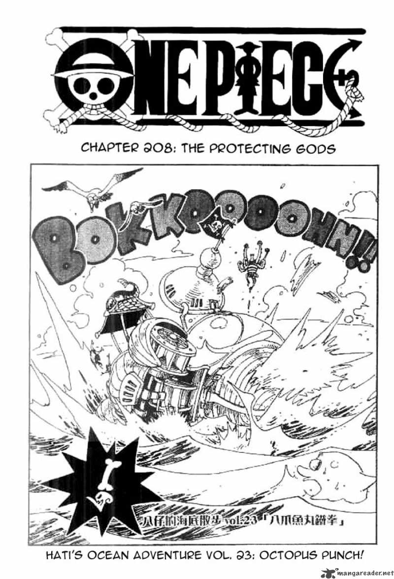 One Piece Chapter 208 - Page 1