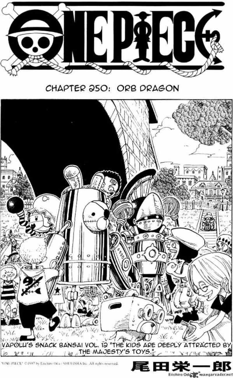 One Piece Chapter 250 - Page 1