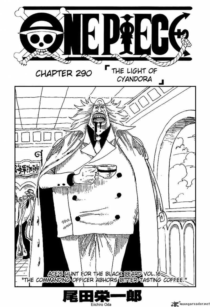 One Piece Chapter 290 - Page 1