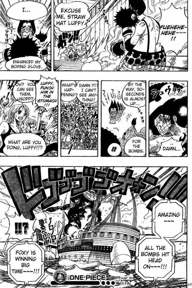 One Piece Chapter 314 - Page 19