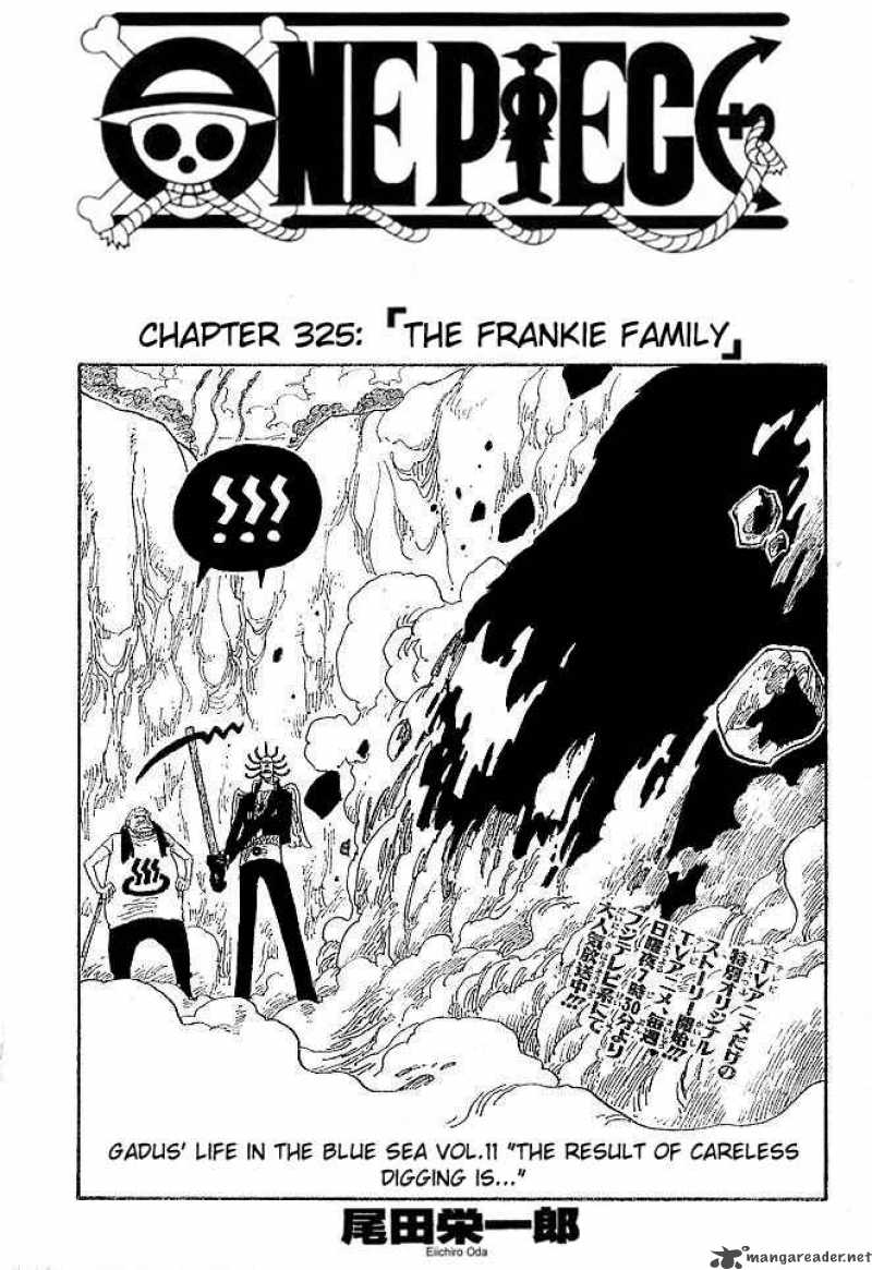 One Piece Chapter 325 - Page 1